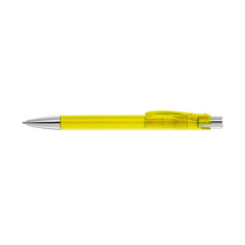 Στυλό „Candy“ με Μύτη και Κουμπί Πίεσης από Γυαλιστερό Μέταλλο
