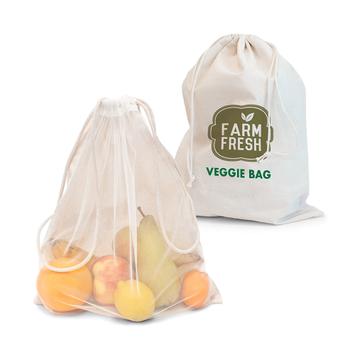Τσάντα φρούτων και λαχανικών "Mumbai", 100% βαμβάκι