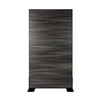 FlexiSlot® Slatwall Floor Display "Στυλ-Μαύρο