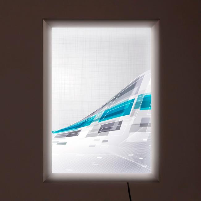 Φωτιζόμενη Κορνίζα LED "Simple" - Διπλής Όψεως