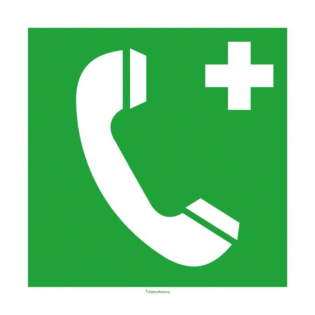 Πινακίδα Διάσωσης - Τηλέφωνο Έκτακτης Ανάγκης