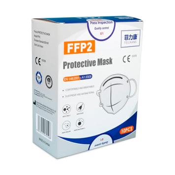 Μάσκα Ατομικής Προστασίας FFP2, Συσκ. 10 τεμαχίων