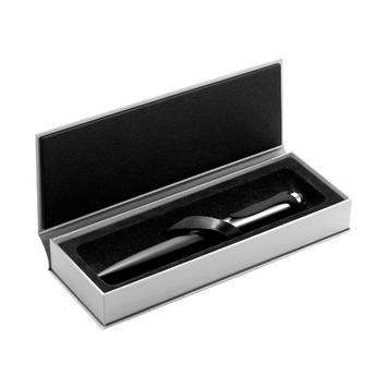 Στυλό Pelikan „Stola III”, Μαύρο / Ασημί με Κυρτό Κλιπ